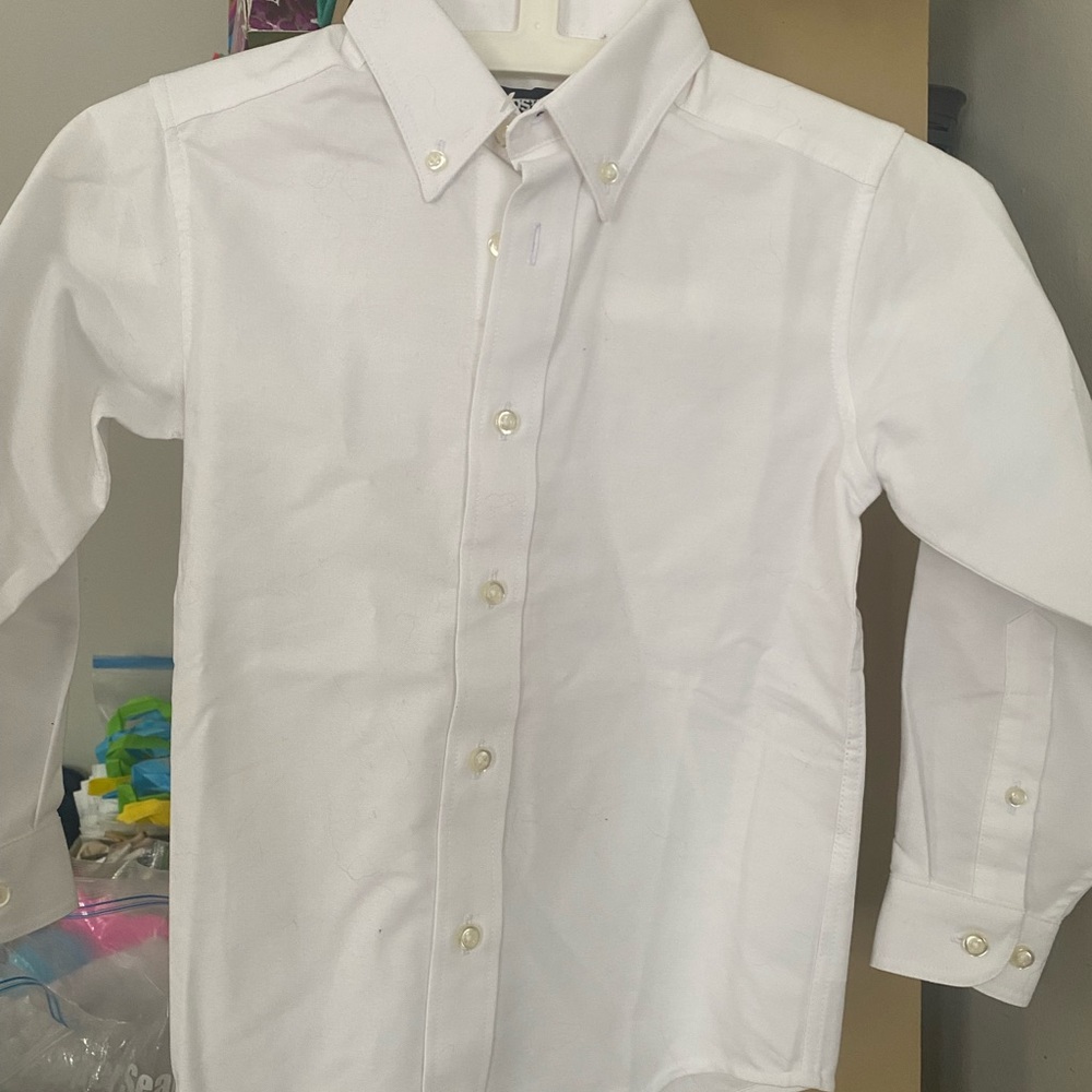 White Button Down Shirt Size Medium